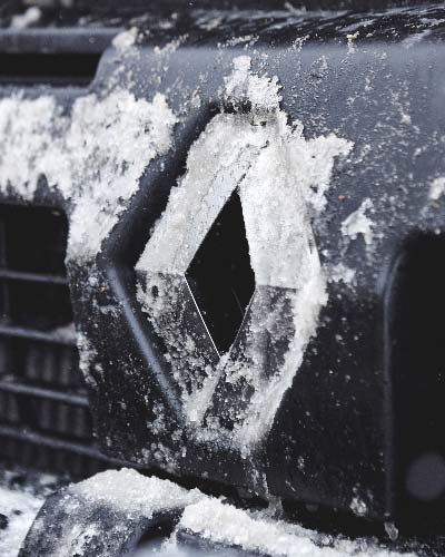 Renault logo op truck